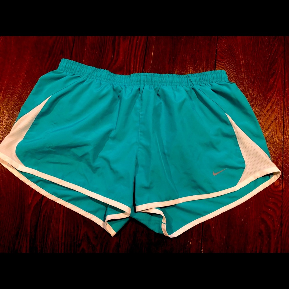 Women’s Nike Teal running shorts